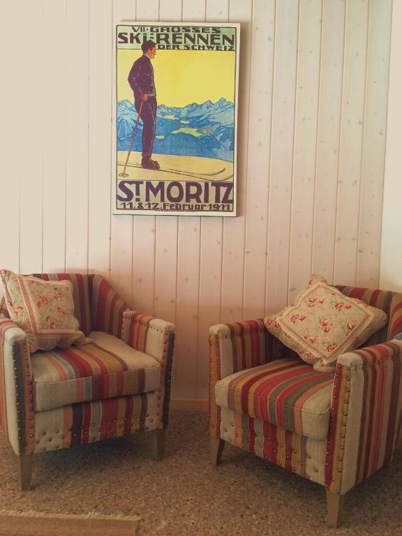 Posezení v ubytování Chalet Nidus Montis