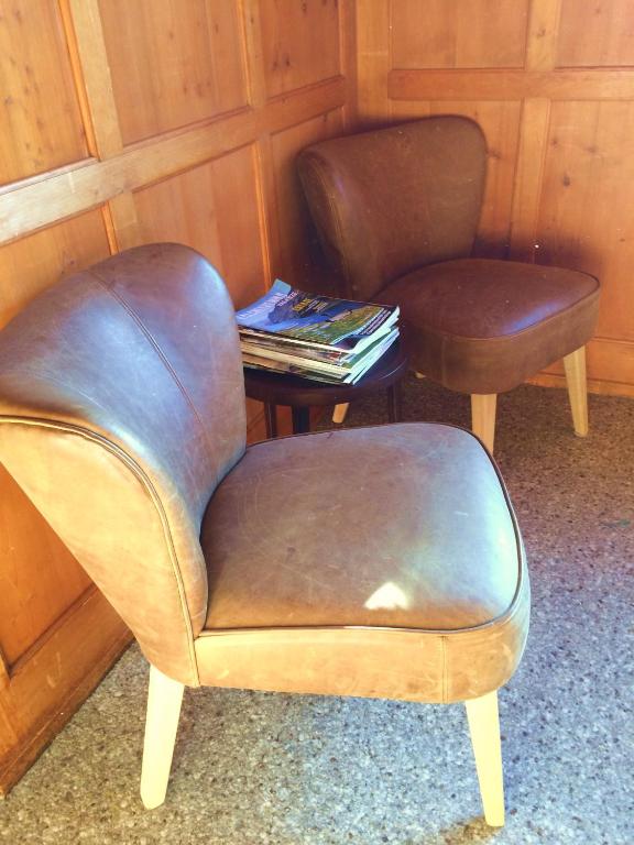 Posezení v ubytování Chalet Nidus Montis