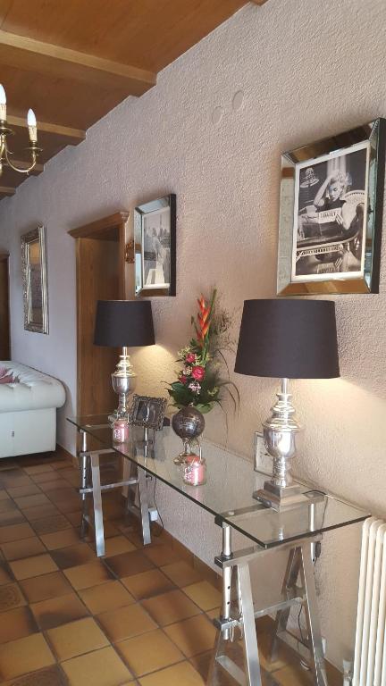 Posezení v ubytování Hotel Gasthof Gaistal