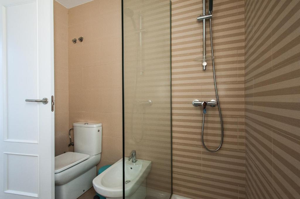 Łazienka w obiekcie Hommyhome Pozo Santo Penthouse