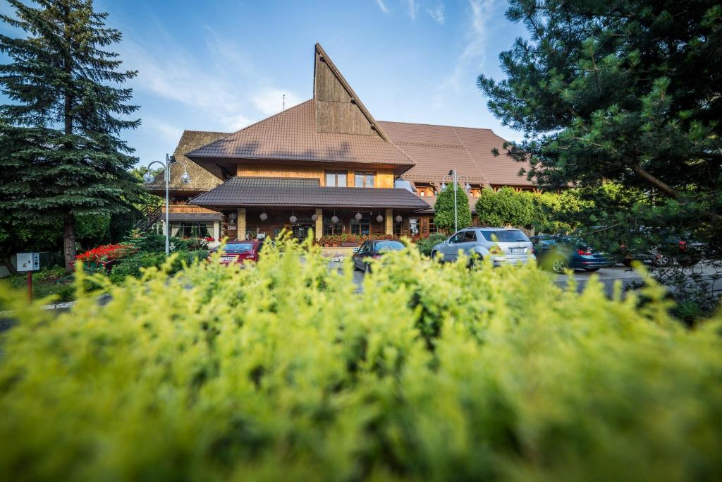 Vonkajšia záhrada v ubytovaní Leśne Patio