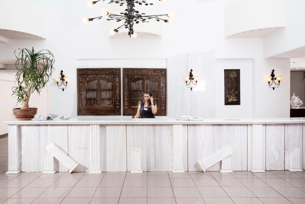 Vstupní hala nebo recepce v ubytování Almyrida Resort