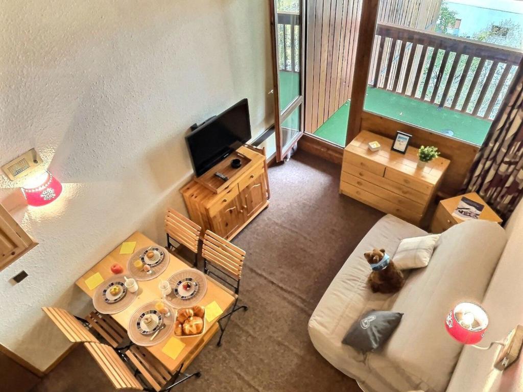 Studio mezzanine à Val d'Isère pour 3 pers. avec animaux & parking couvert
