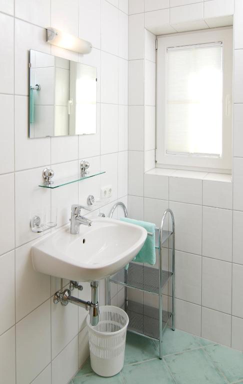 Koupelna v ubytování Appartement Kurz Top 1