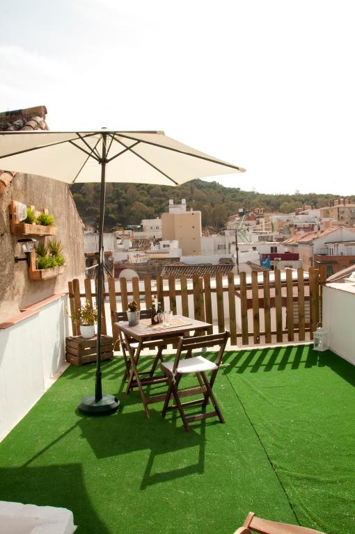 Balkón alebo terasa v ubytovaní P&P Apartament Lagunillas I y II