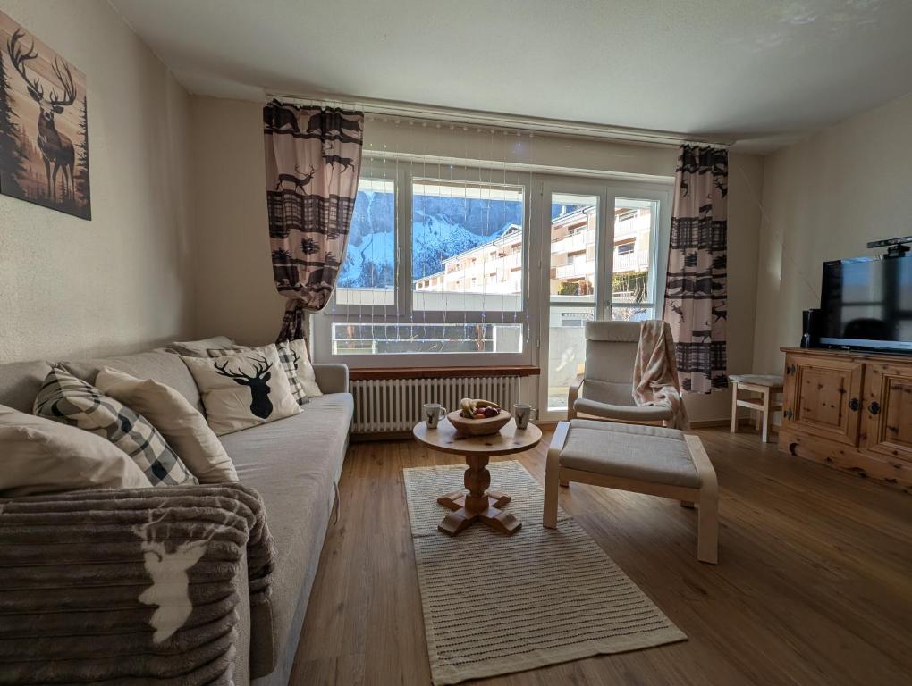 Et opholdsområde på Alpine Siesta