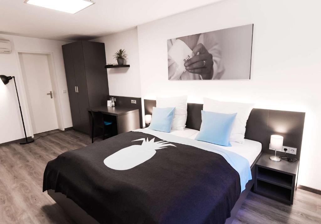 Llit o llits en una habitació de Mood Studios