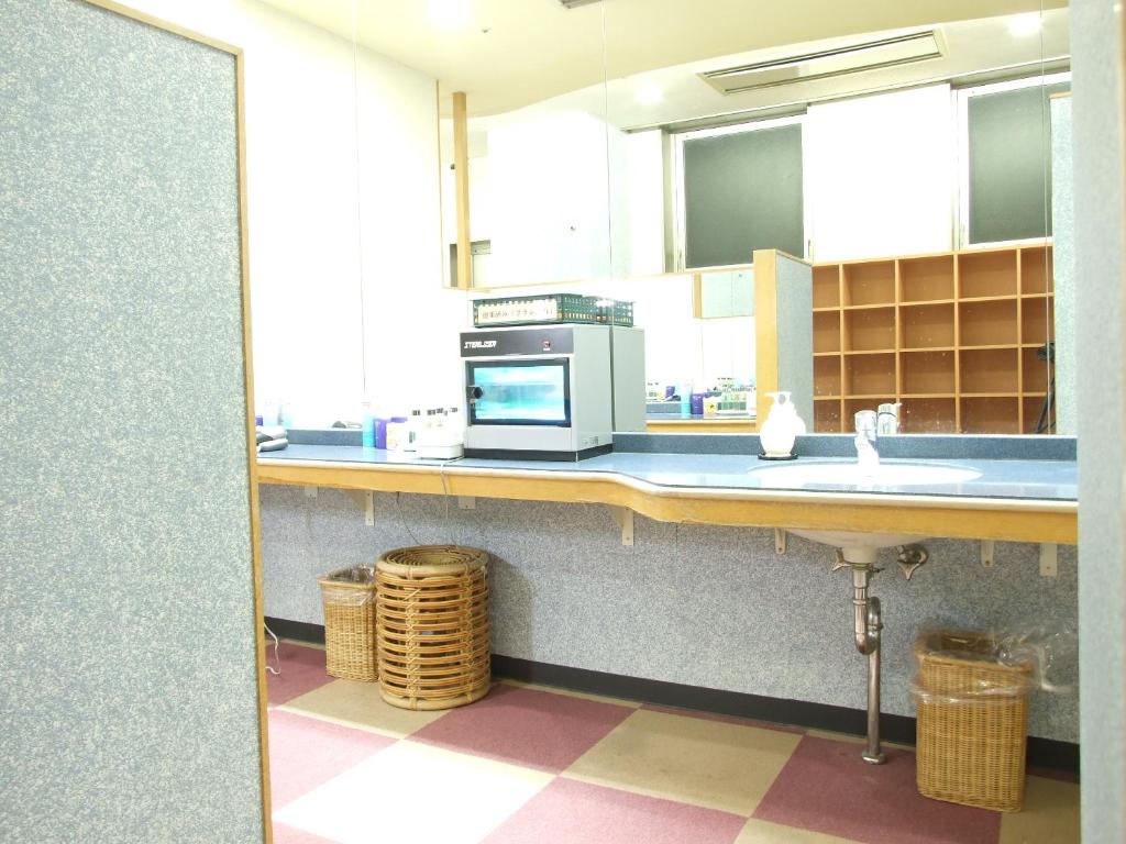 Kuchyň nebo kuchyňský kout v ubytování APA Hotel Fukui Katamachi