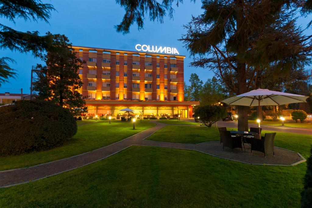 Zahrada ubytování Hotel Columbia Terme