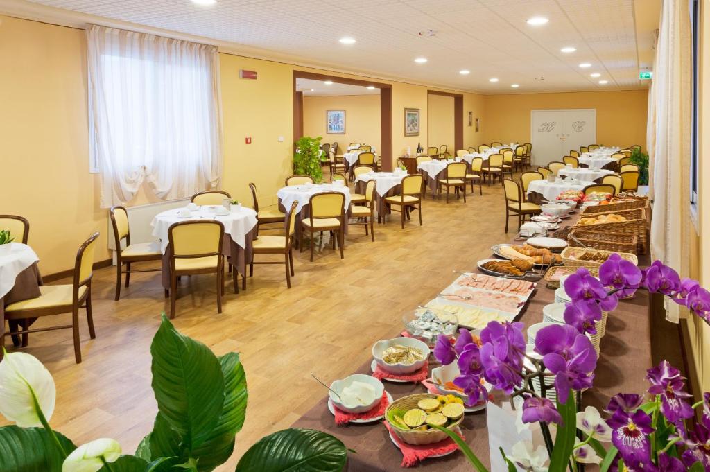 Restaurace v ubytování Hotel Columbia Terme