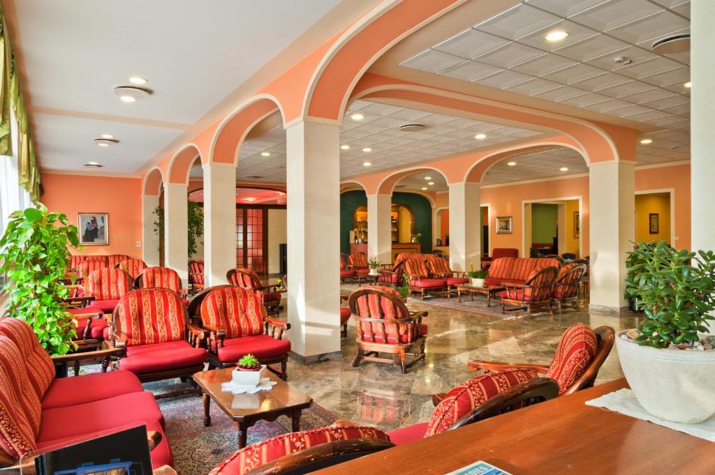 Posezení v ubytování Hotel Columbia Terme