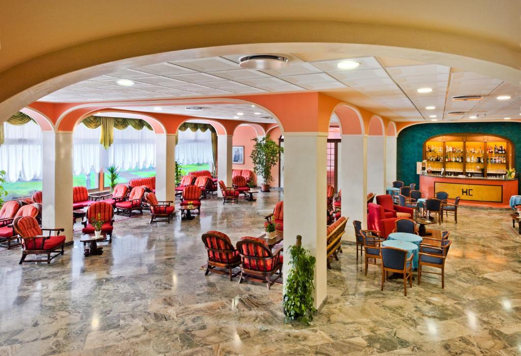 Posezení v ubytování Hotel Columbia Terme