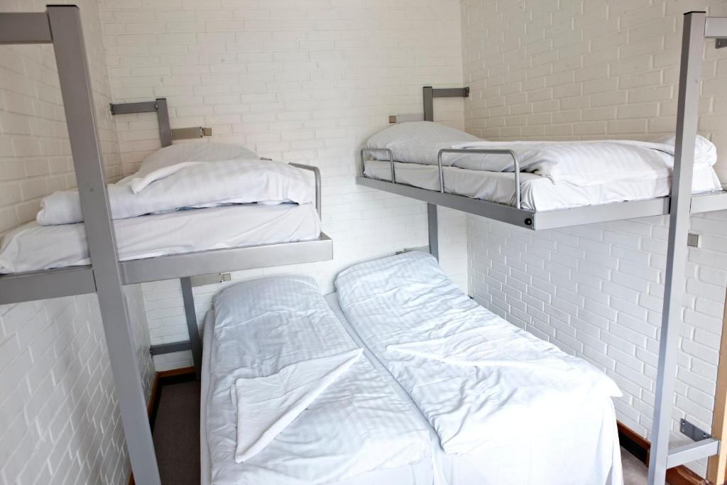 Postel nebo postele na pokoji v ubytování Danhostel Helsingør