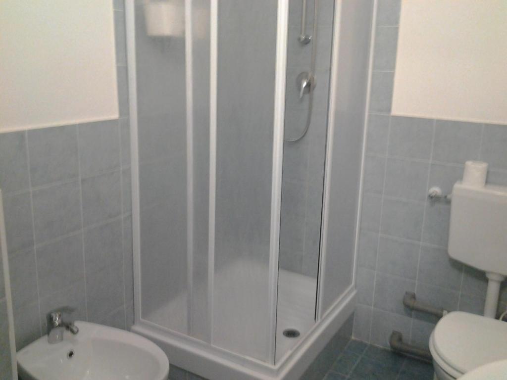 Kúpeľňa v ubytovaní Olimpica Relais guest house
