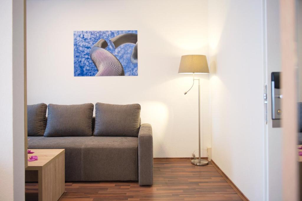 Posezení v ubytování BlnCty Hotel