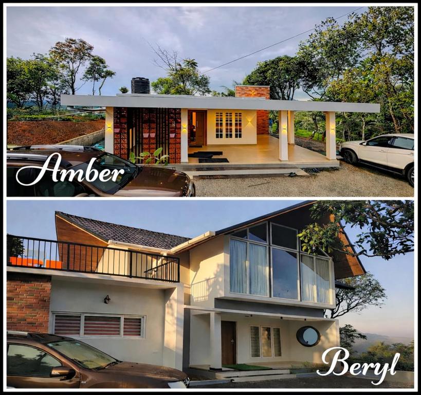 a before and after picture of a house at The Vagabond Stays in Vagamon