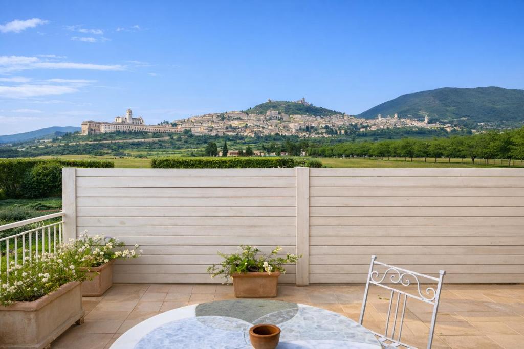 UNICA Assisi agri-charming house - Habitación Doble Deluxe Con Balcón