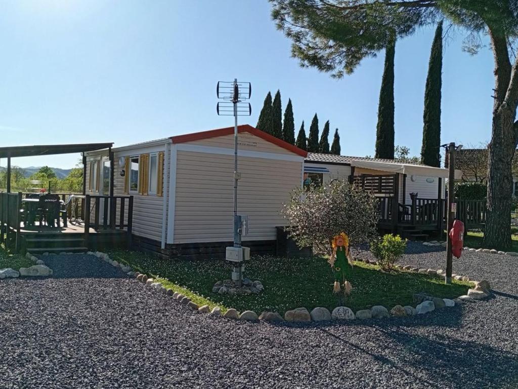 Mobil-home à Anduze - Terrasse - API-1-52-443