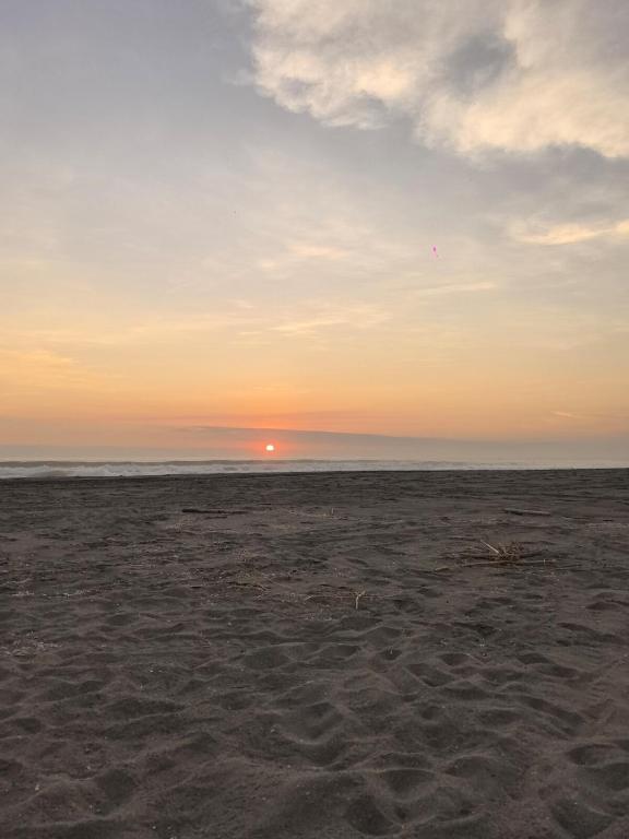 Beach House in Mejía with Private Beach and Pool