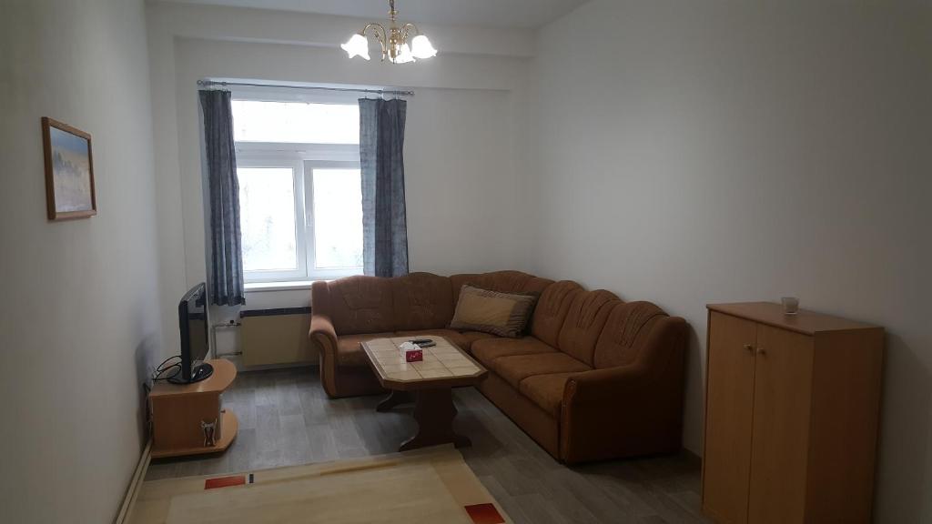 Posedenie v ubytovaní Apartmán u červeného kostela