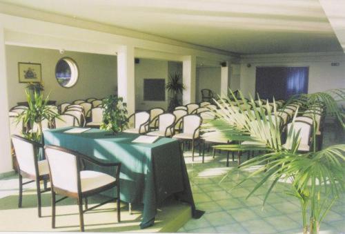 TV a/nebo společenská místnost v ubytování Villa Dei Principi Hotel