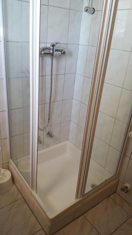 Koupelna v ubytování Guesthouse Bosankic
