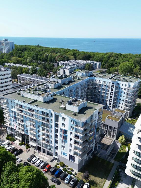 En generel havudsigt eller havudsigten taget fra hotellet