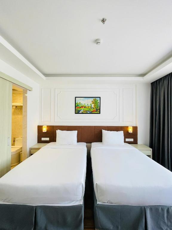 Phòng Deluxe Giường Đôi/2 Giường Đơn Nhìn Ra Thành Phố