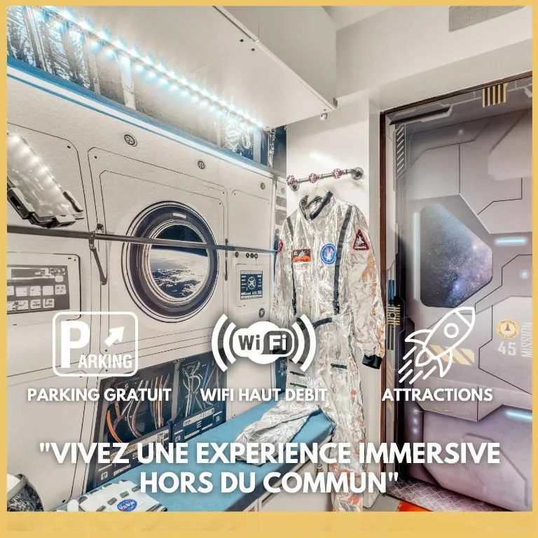 La navette spatiale - Aventure - Espace - Clim - Parking