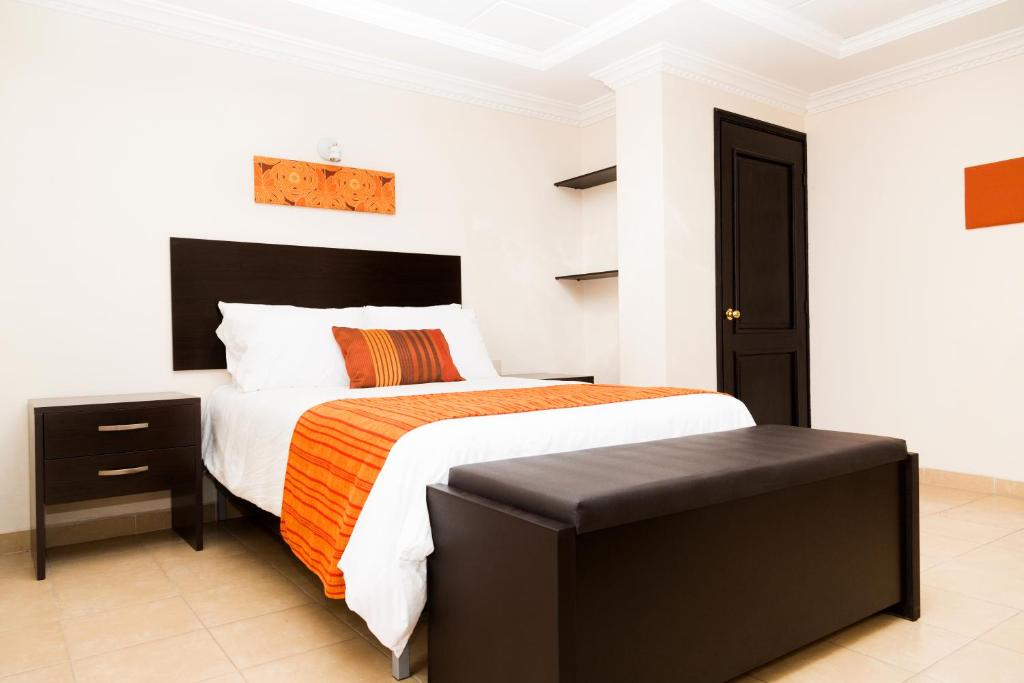 Postel nebo postele na pokoji v ubytování Inn Express Hotel Tula