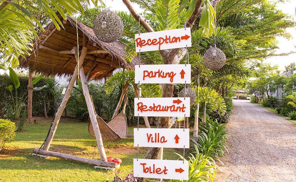 Zahrada ubytování Pranburi Cabana Resort