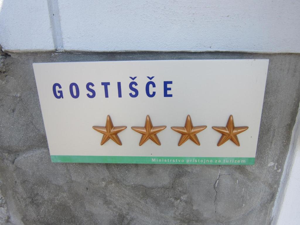 Certifikát, hodnocení, plakát nebo jiný dokument vystavený v ubytování Guest House Veronika