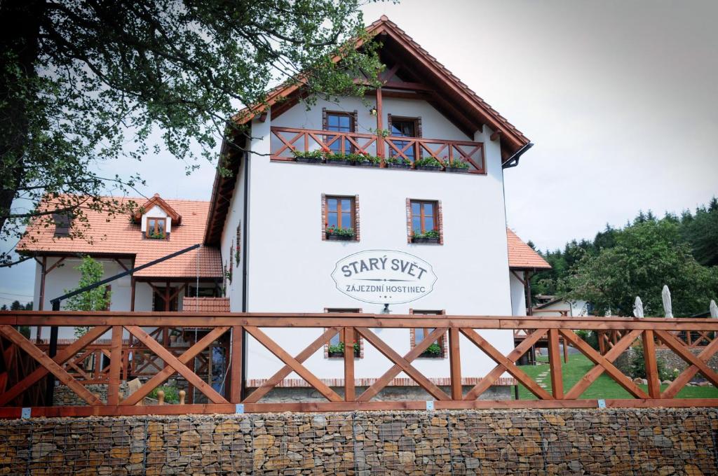 Budova, kde se penzion nachází