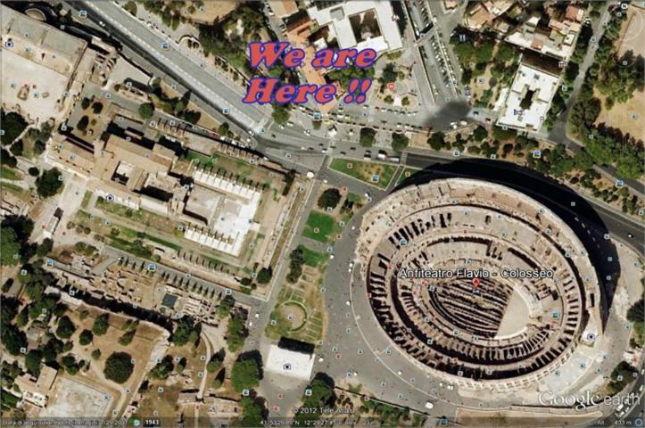 Widok z lotu ptaka na obiekt Colosseo Homerents 2