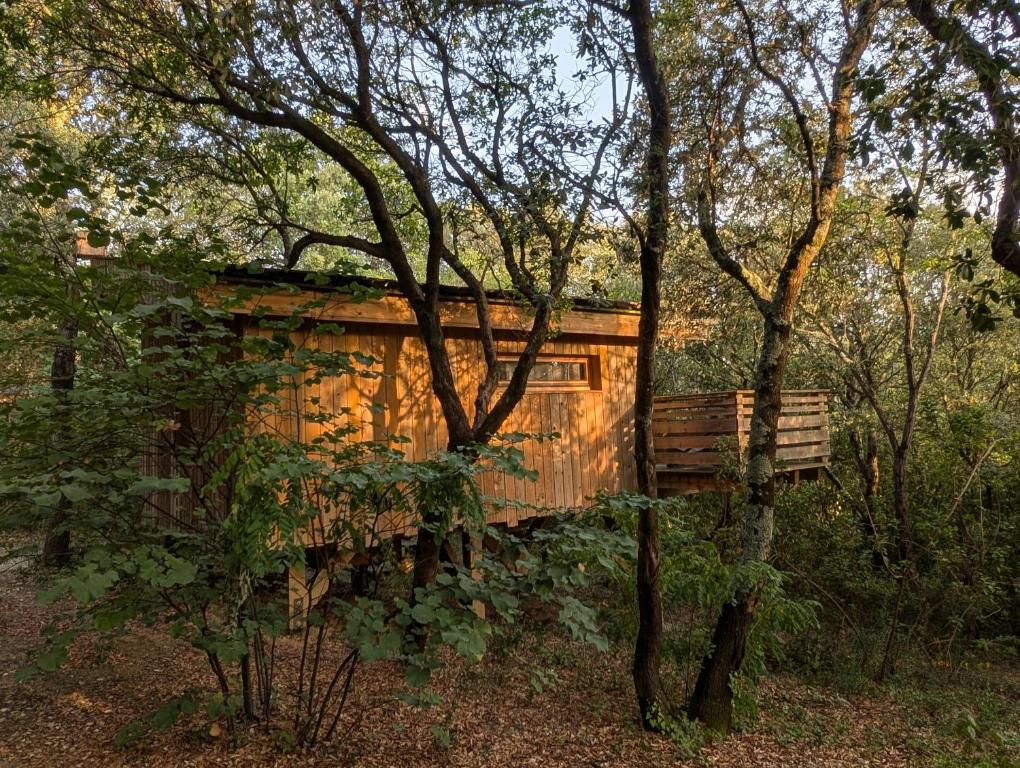 Les Cabanes Dans Les Bois Logis Hôtel - Double Or Twin Cabin