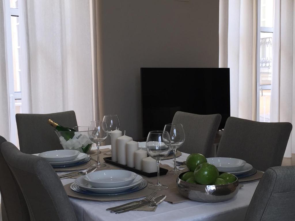 Posezení v ubytování Apartamento San Pedro