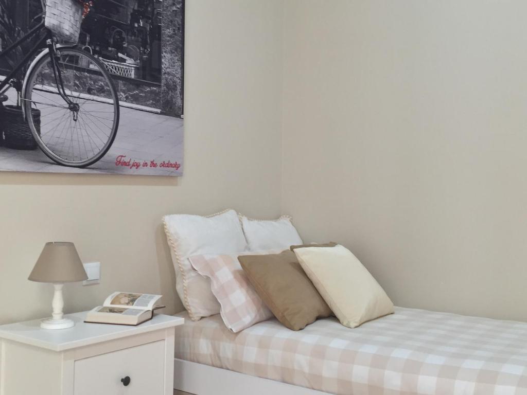 Postel nebo postele na pokoji v ubytování Apartamento San Pedro
