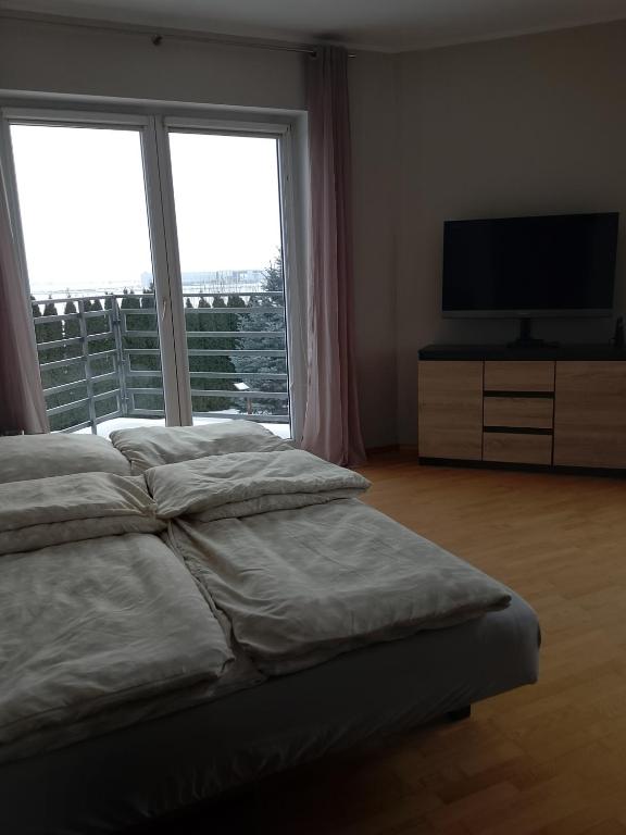 Dom za Tujami 30 min od centrum Poznania Strykowo - Habitación Doble Con Balcón