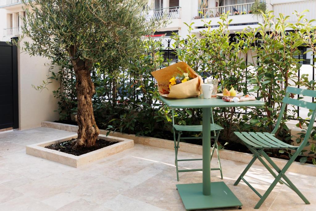 Suite Cigale Terracotta avec sauna à Antibes