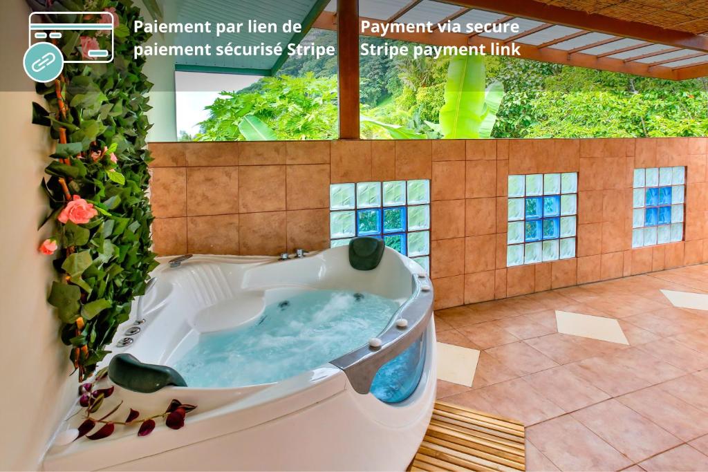 Blue Horizon - Le Fare Ra'i - Jacuzzi - Garden - photo 3 - Tahiti, Polynésie