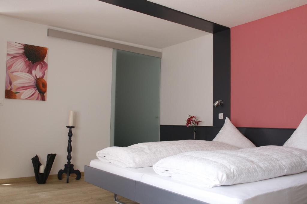 Postel nebo postele na pokoji v ubytování Hotel Primavera