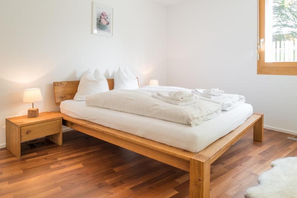 Postel nebo postele na pokoji v ubytování Casa Fluras