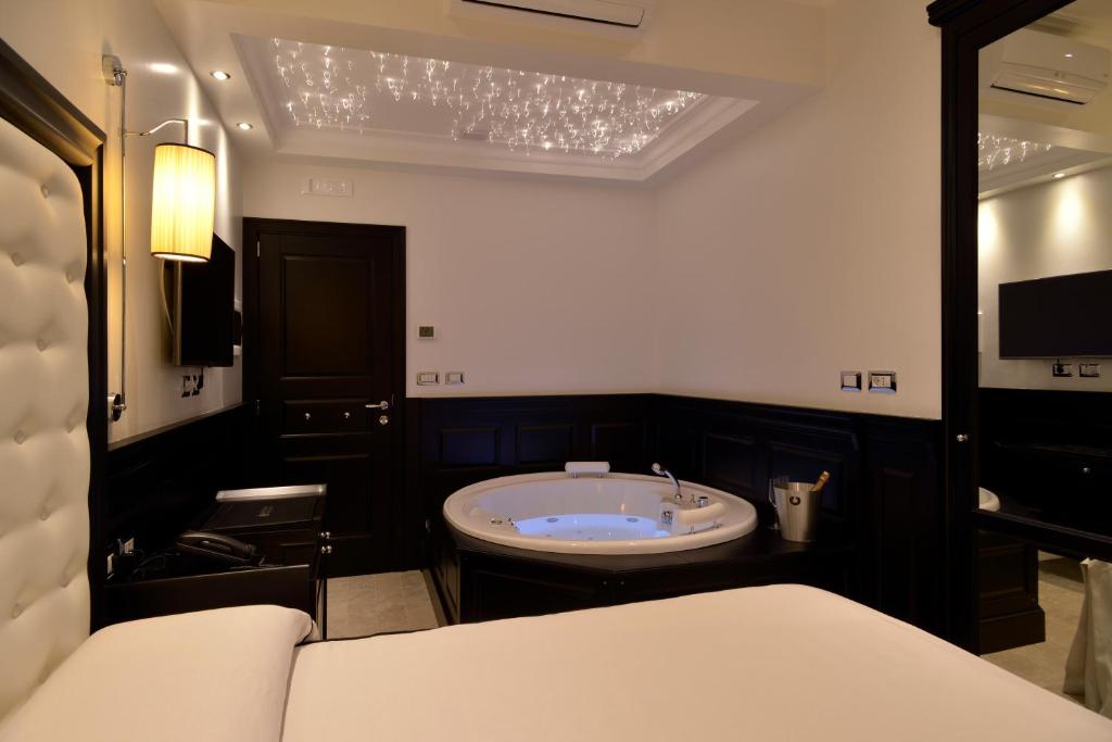 Część wypoczynkowa w obiekcie Vaticano Royal Suite Guest House