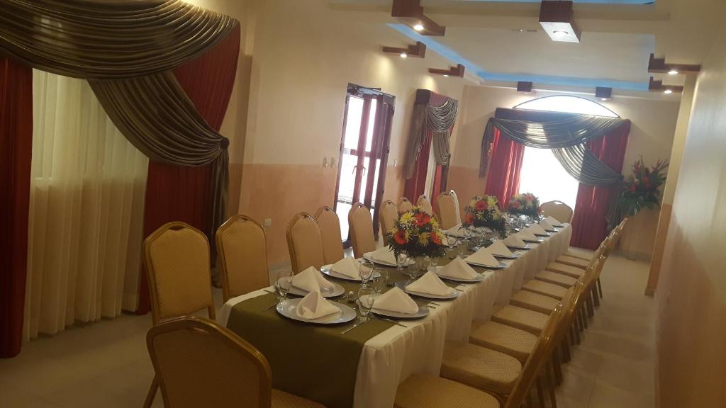 Posezení v ubytování Veranda Hotel