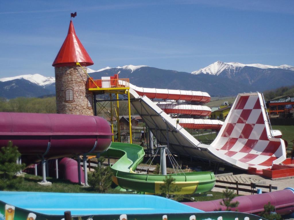Aquapark v chaty nebo okolí