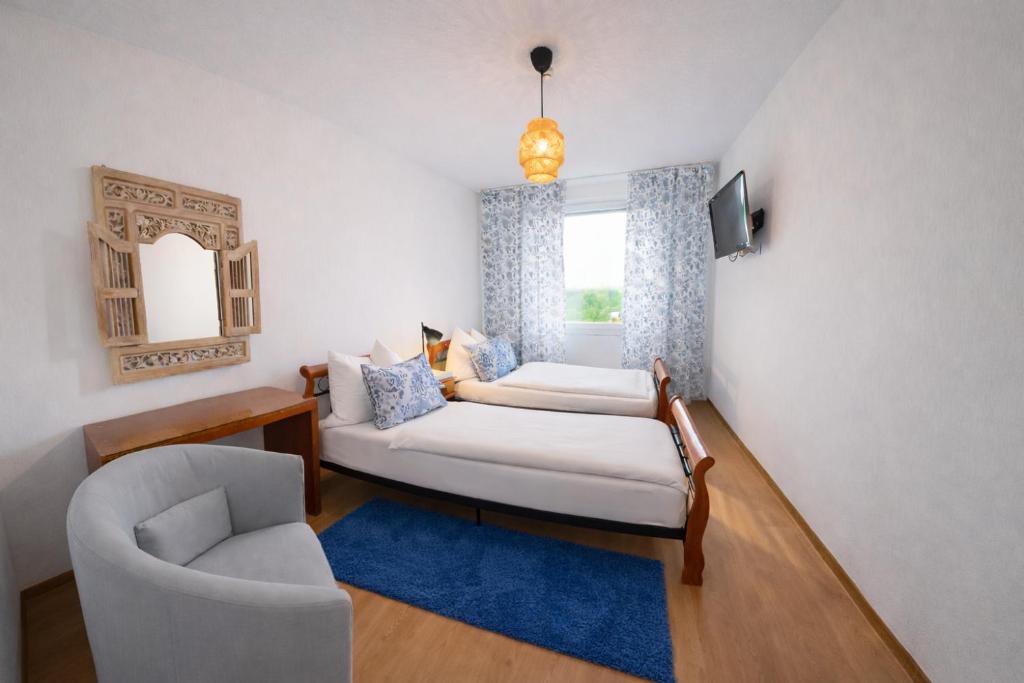 Pension Stadt Mannheim - Apartamento De Dos Dormitorios