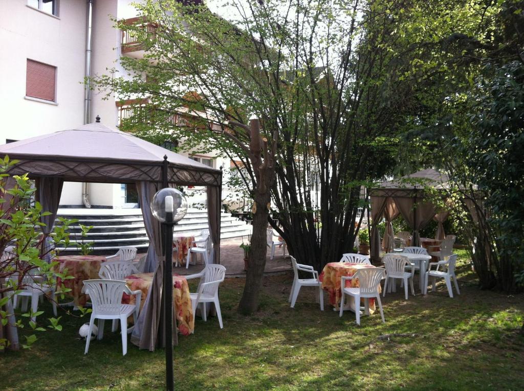 Zahrada ubytování Albergo Gilda