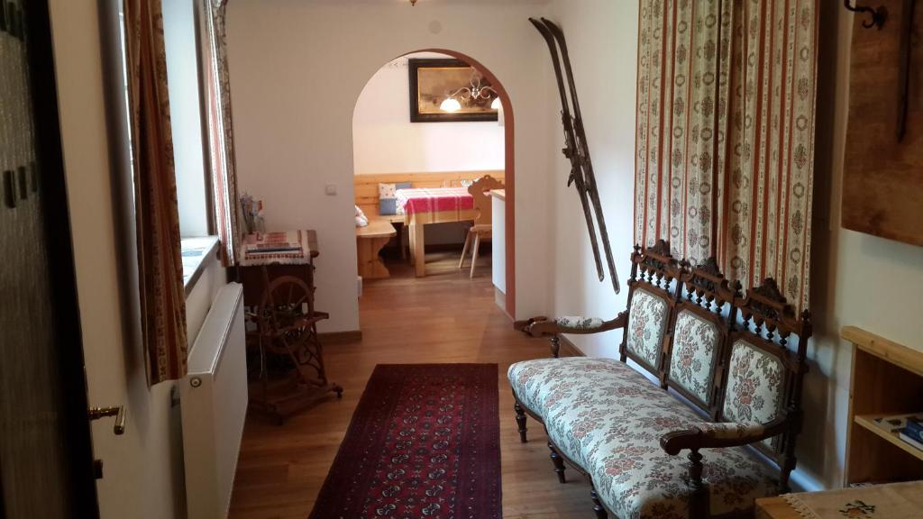 Postel nebo postele na pokoji v ubytování Haus Bellevue