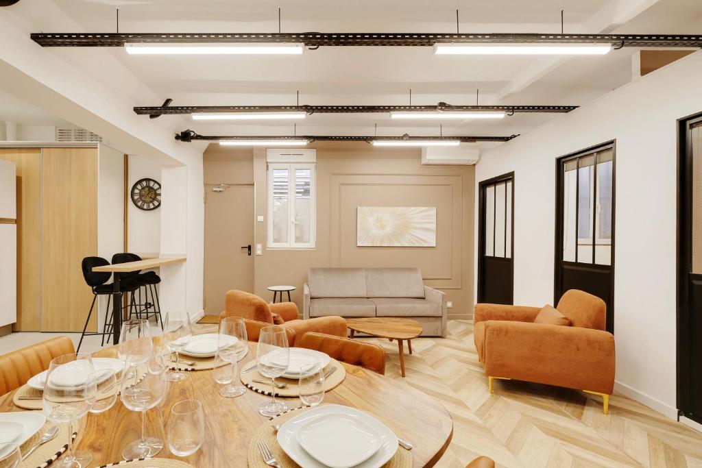 Design loft au coeur de Paris 6P
