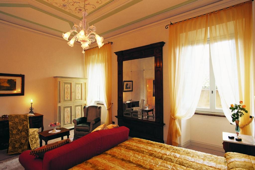 Posezení v ubytování Palazzo Leti Residenza d'Epoca